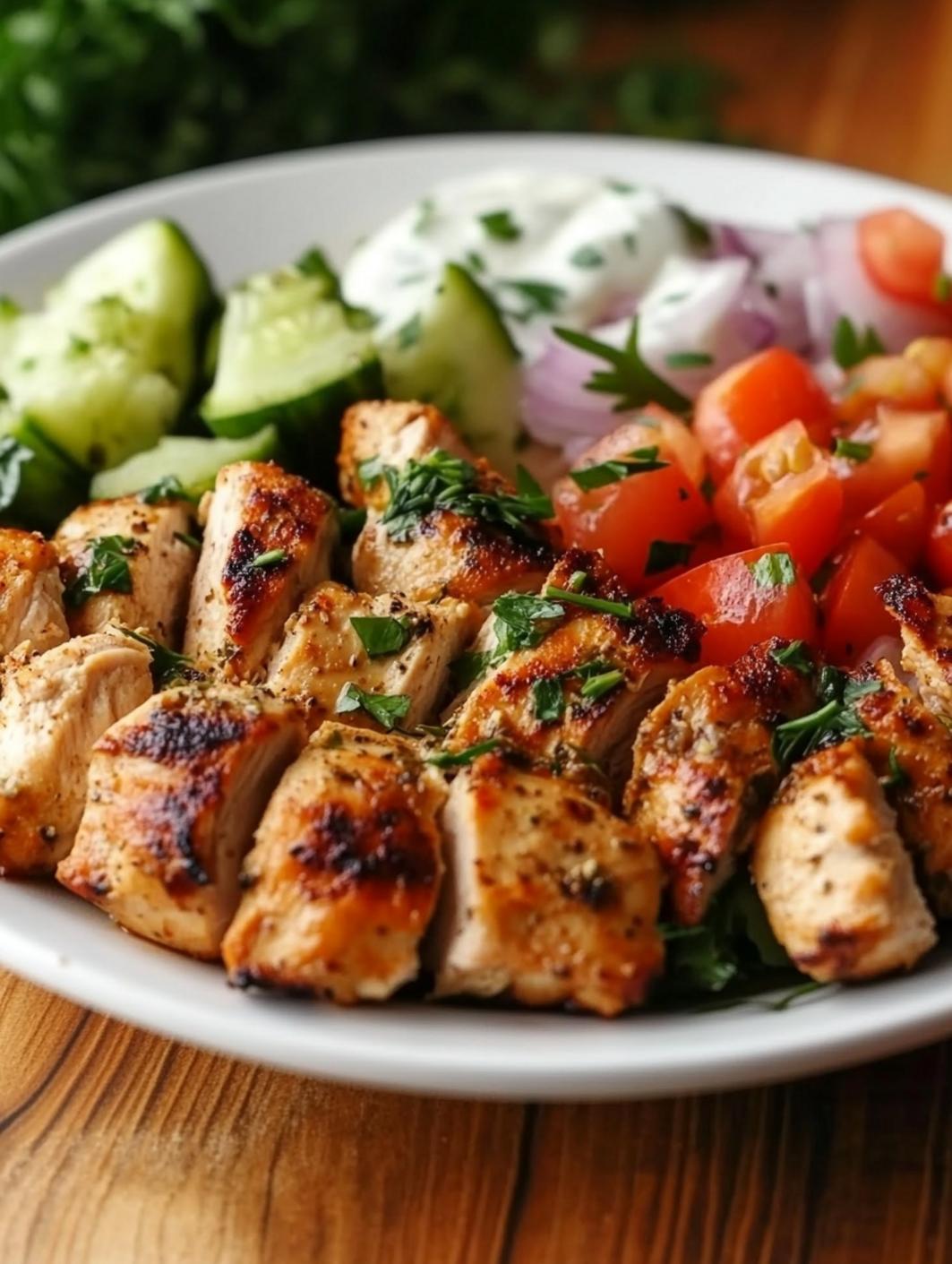 Greek Chicken Bowls