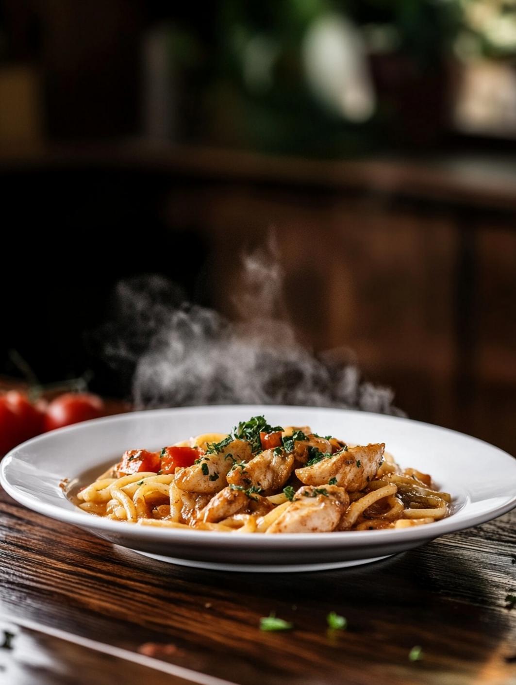 Honey Pepper Chicken Pasta Recipe