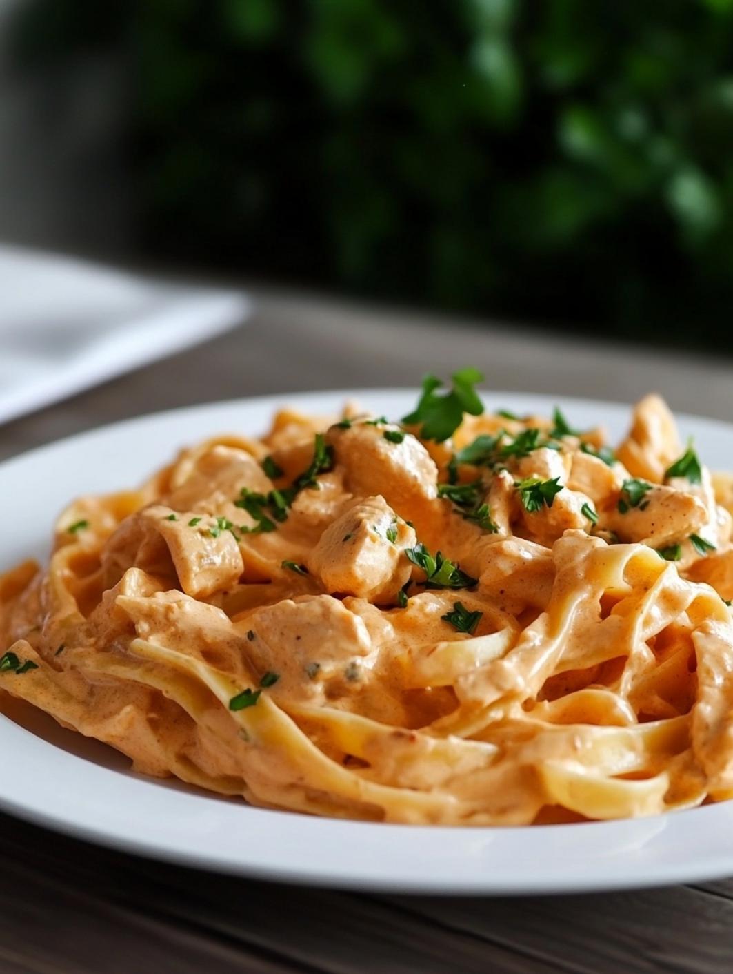 Creamy Cowboy Butter Chicken Pasta