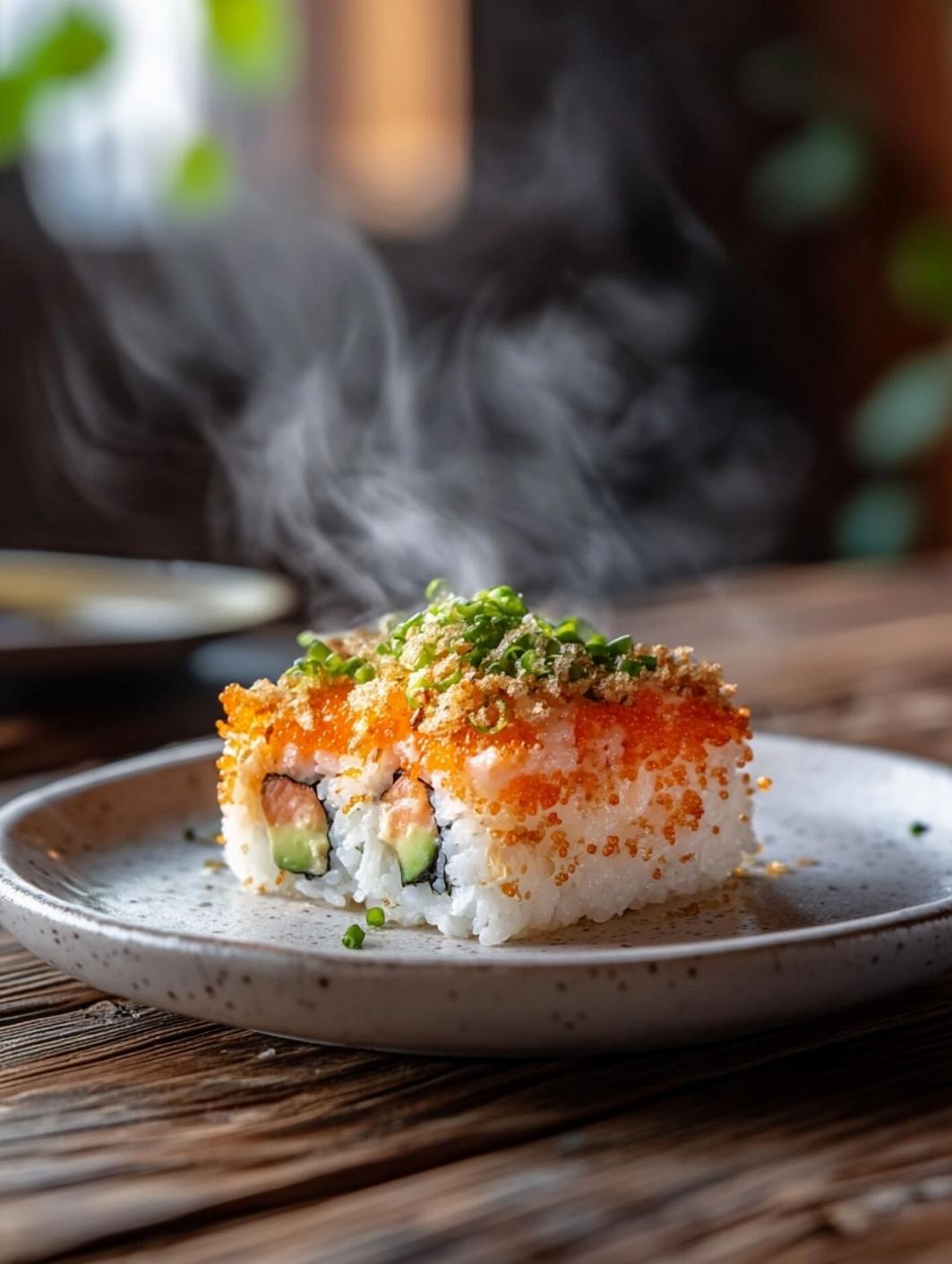 Spicy Salmon Sushi Bake Recipe