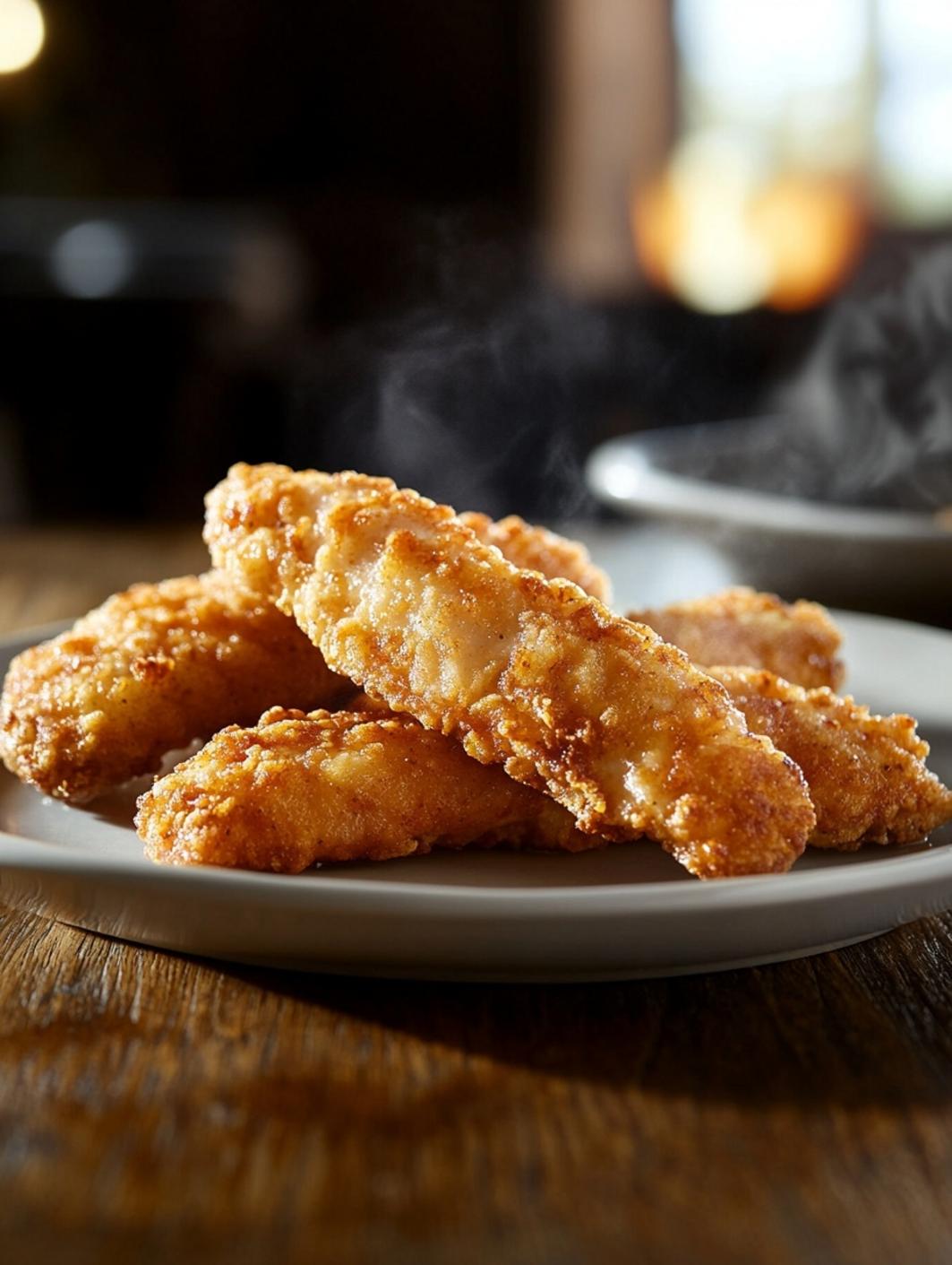 Crispy Homemade Baked Chicken Tenders