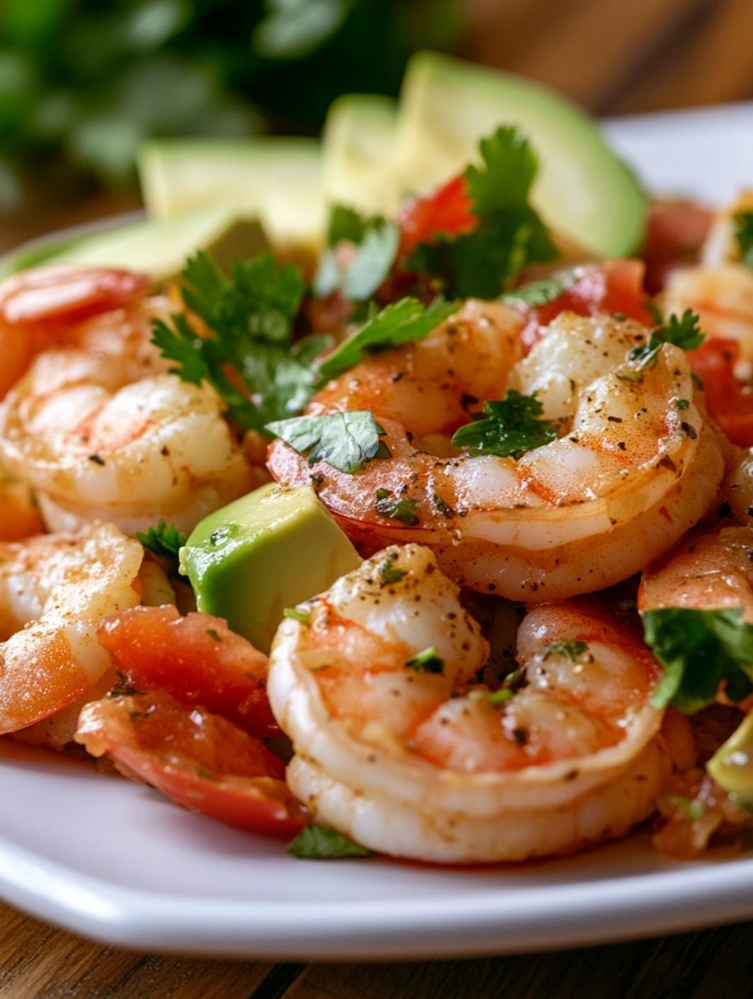 Zesty Shrimp Salad with Avocado and Fresh Salsa