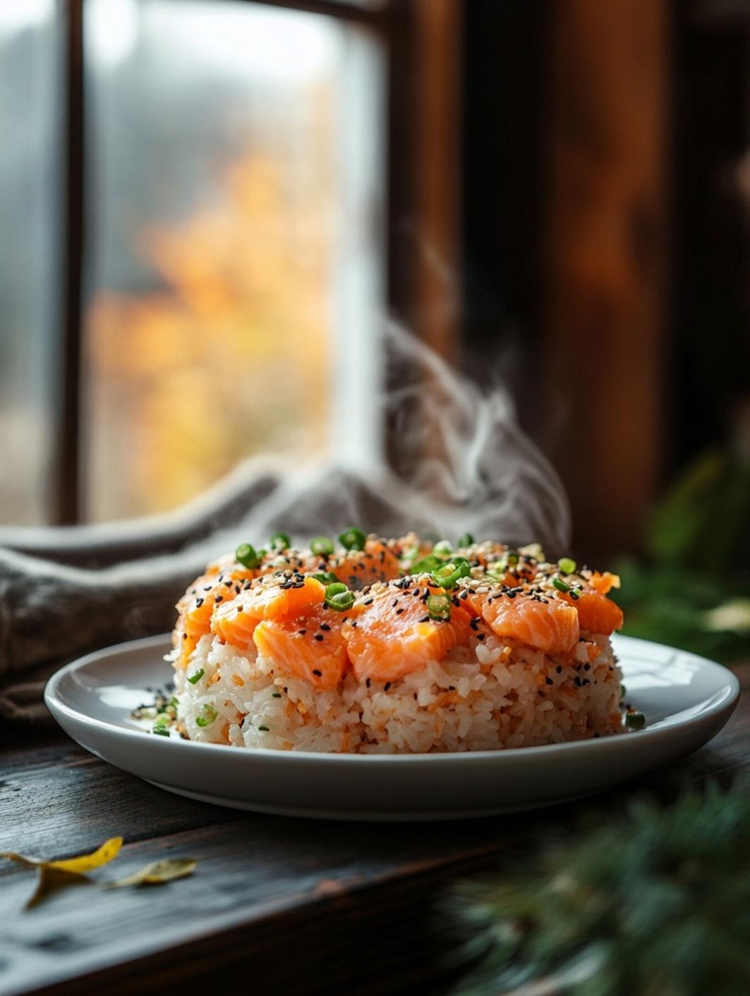 Quick and Easy 30-Minute Salmon Sushi Bake