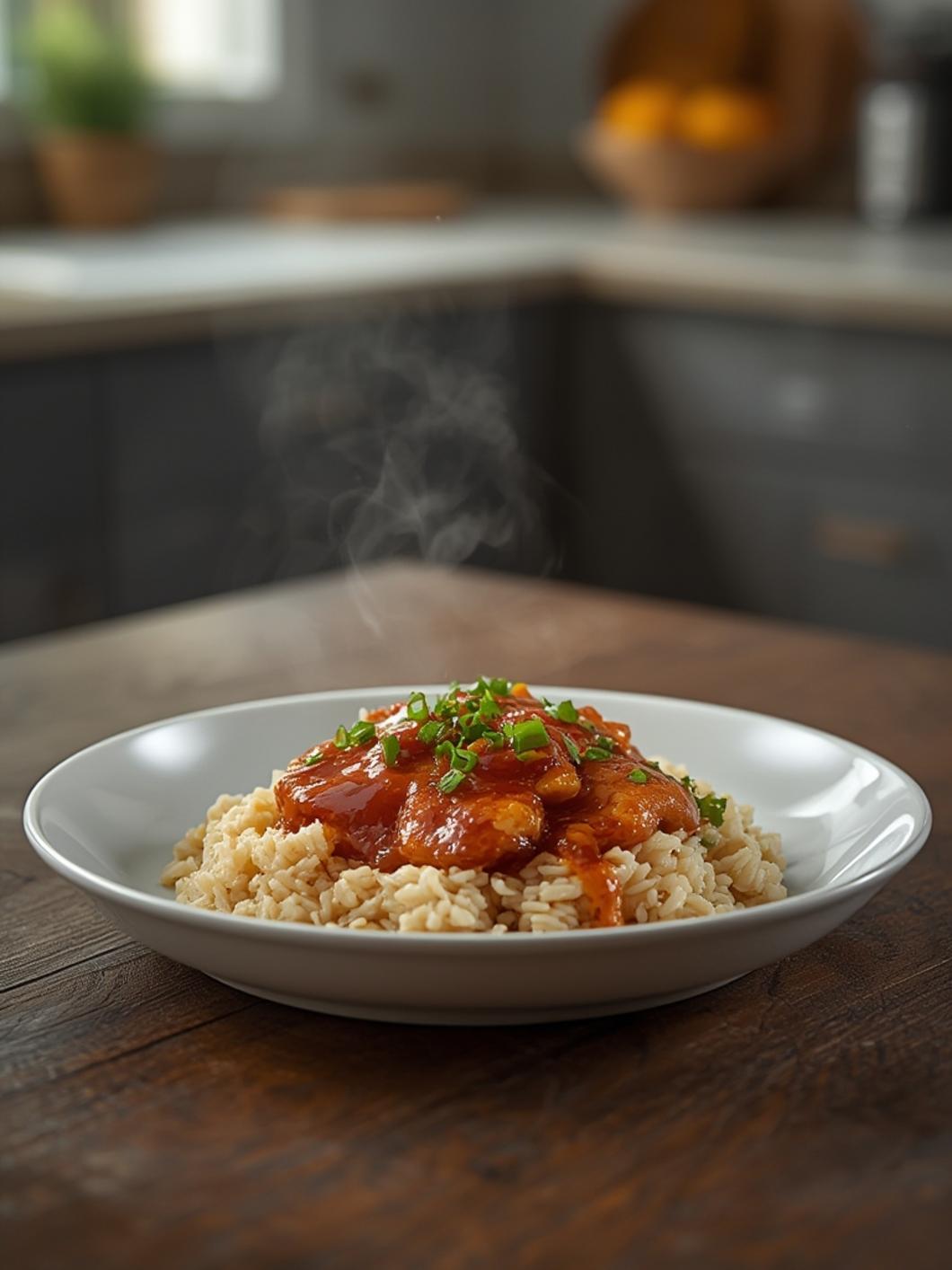 BBQ Chicken and Rice: One-Pan Honey BBQ Chicken and Rice