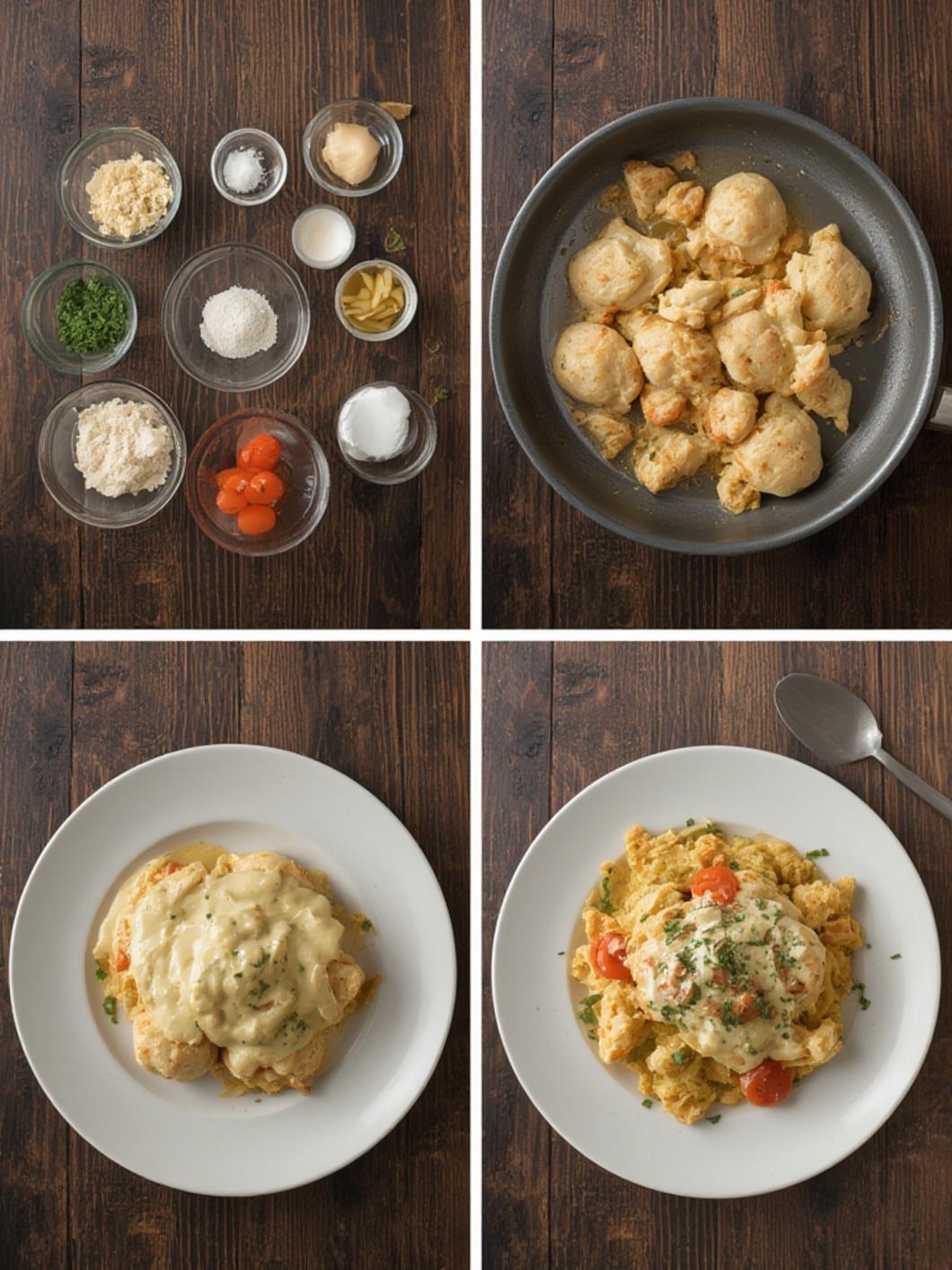 Chicken Alfredo Monkey Bread recipe guide