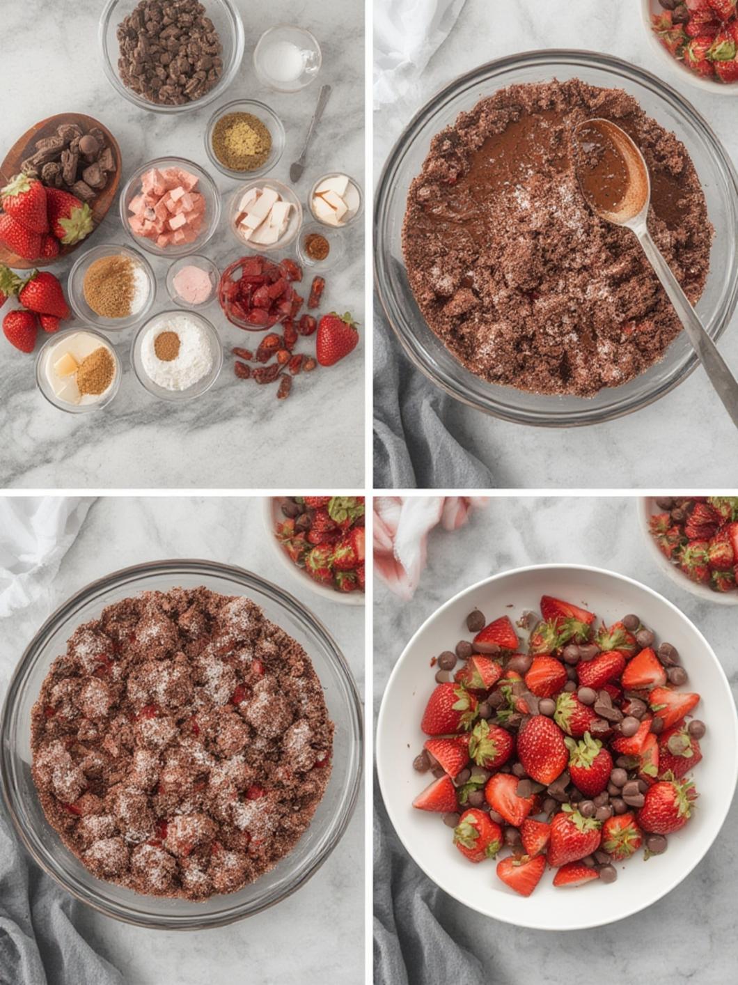 Chocolate Strawberry Yogurt Clusters Recipe recipe guide