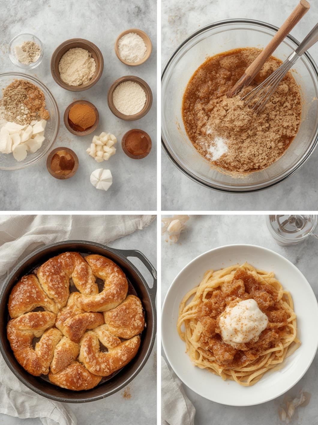 Cinnamon Sugar Soft Pretzels steps