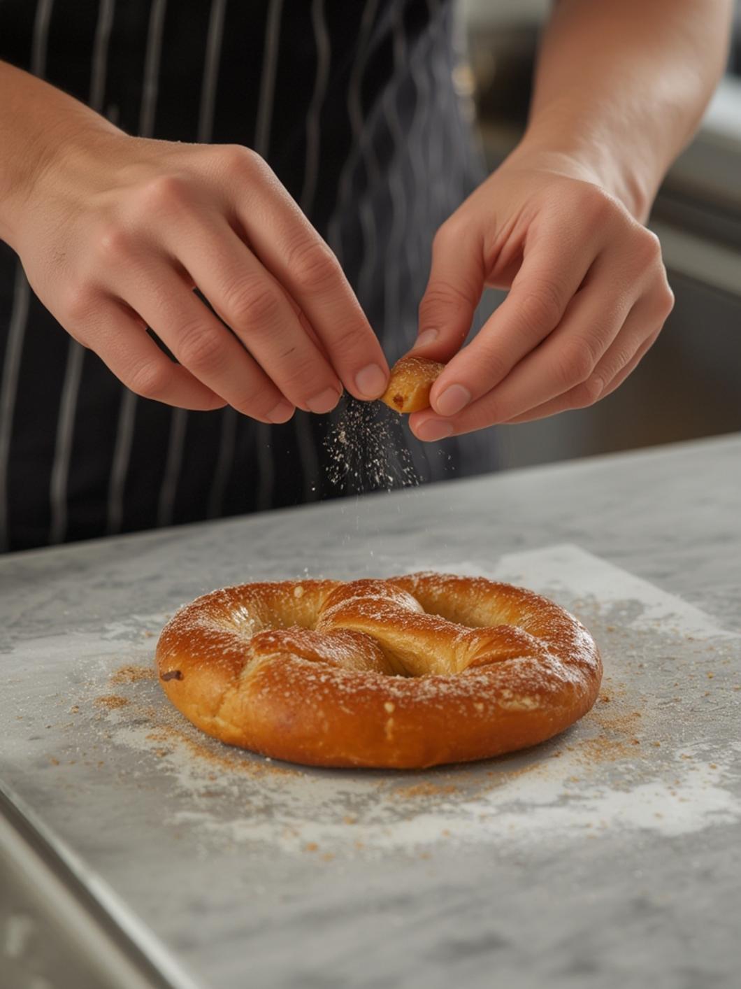 cooking Cinnamon Sugar Soft Pretzels