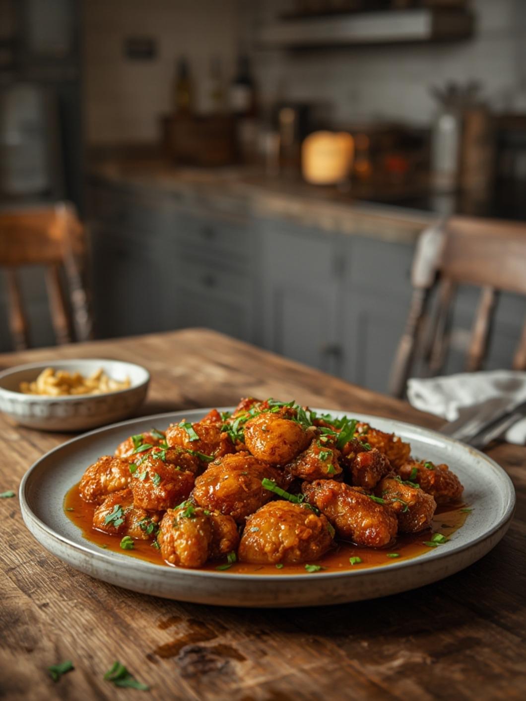 Crispy Honey Garlic Chicken - Healthy Recipes