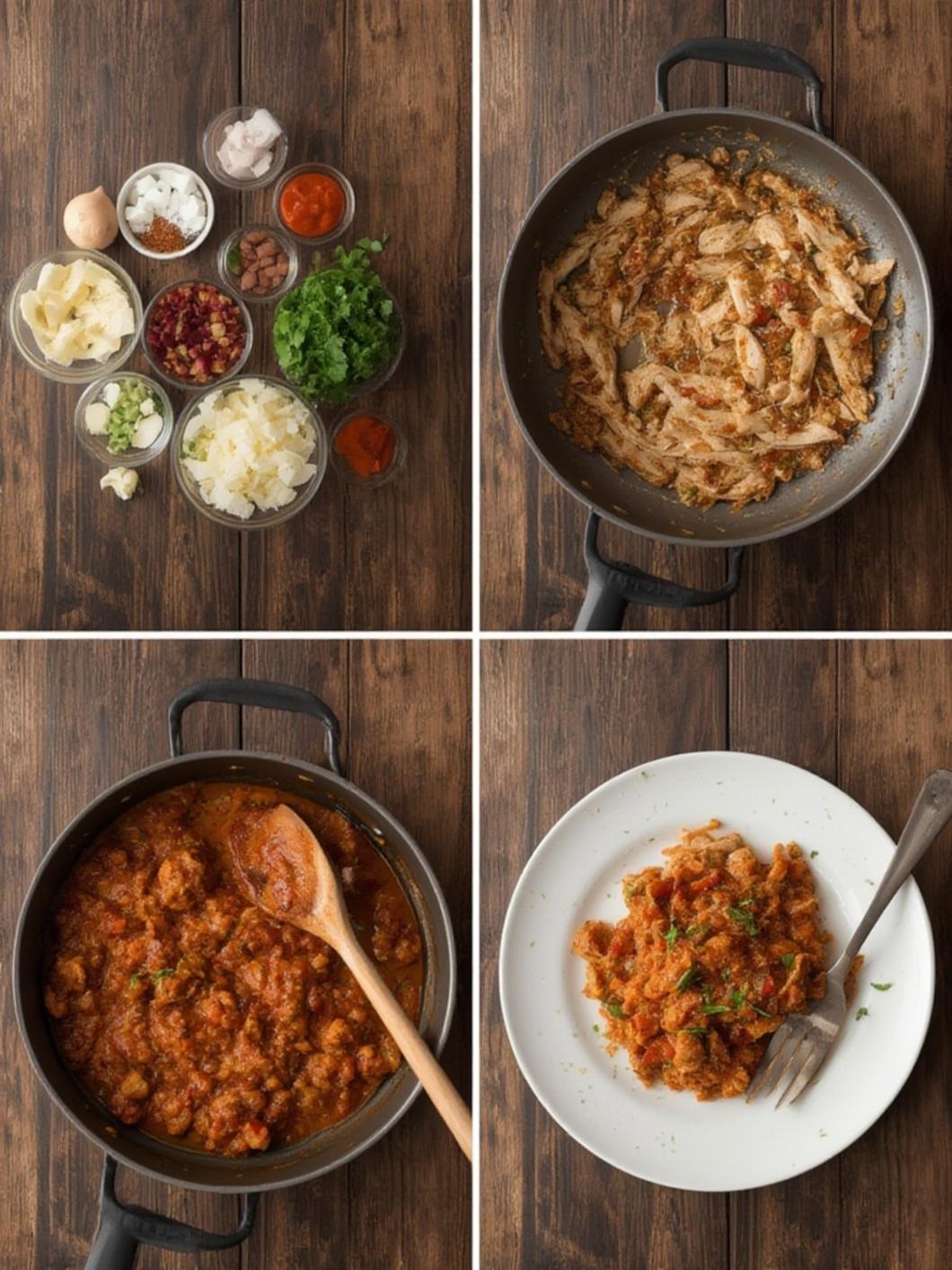 Easy Cajun Chicken Sloppy Joes Recipe steps