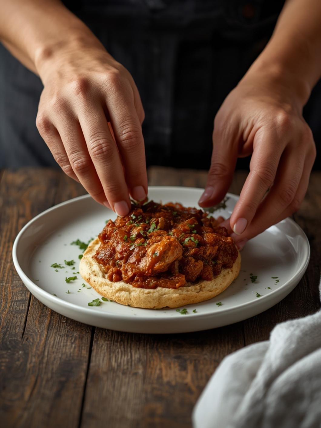 cooking Easy Cajun Chicken Sloppy Joes Recipe