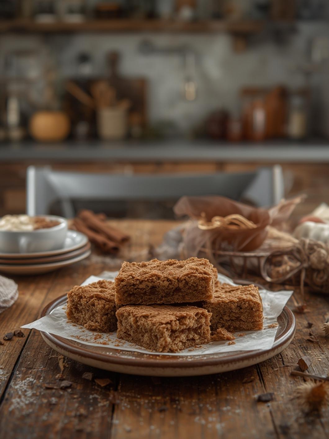 Easy Cinnamon Sugar Blondies Sweet Fall Treat