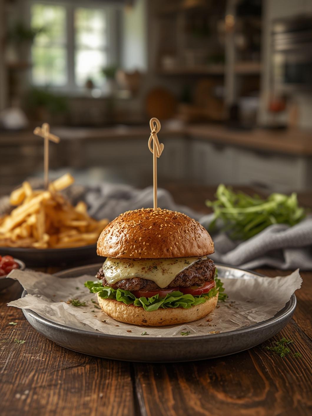 Garlic Parmesan Cheeseburger Bombs