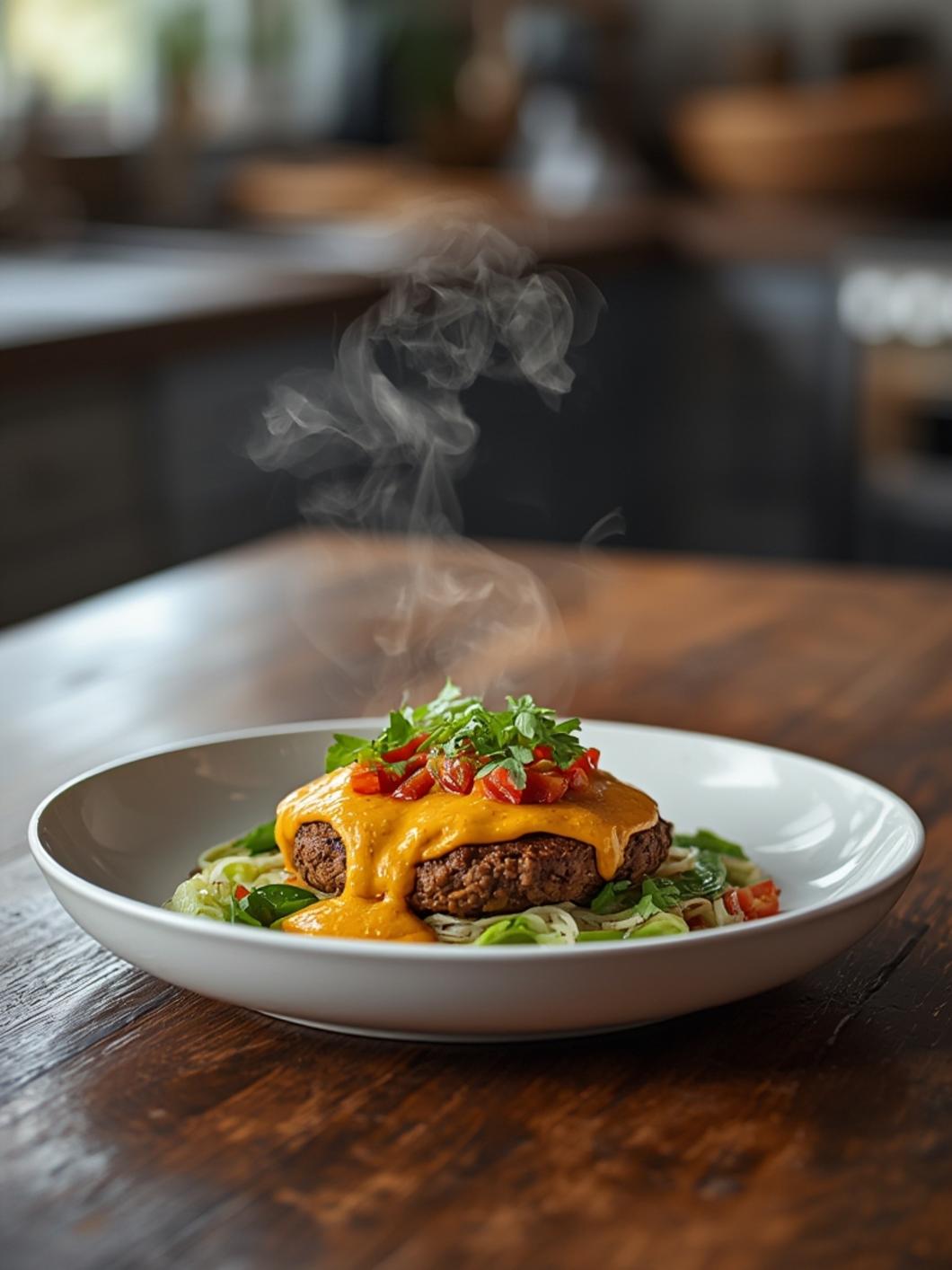 High-Protein Cheeseburger Bowls Recipe