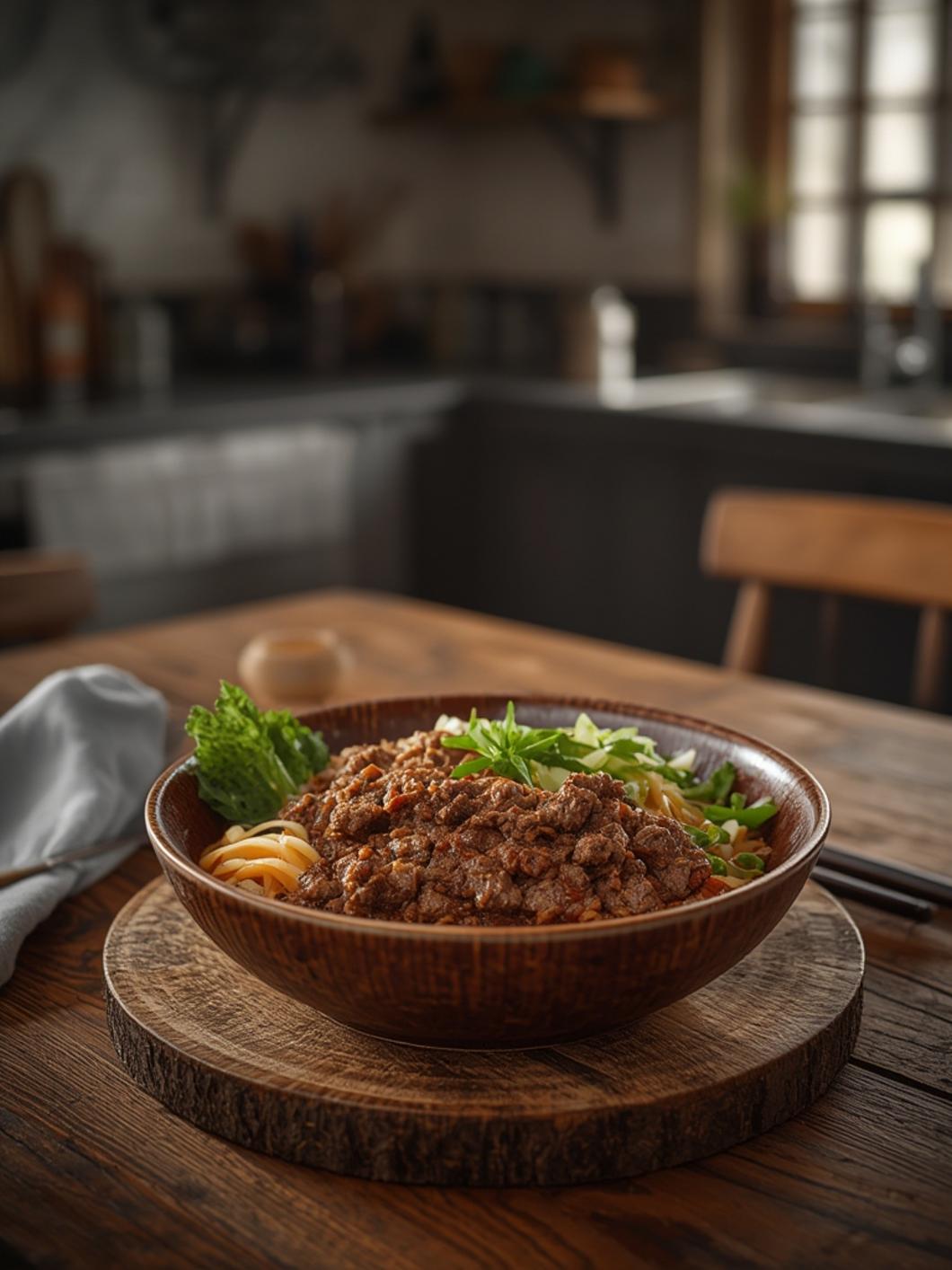 Korean Ground Beef Bowl