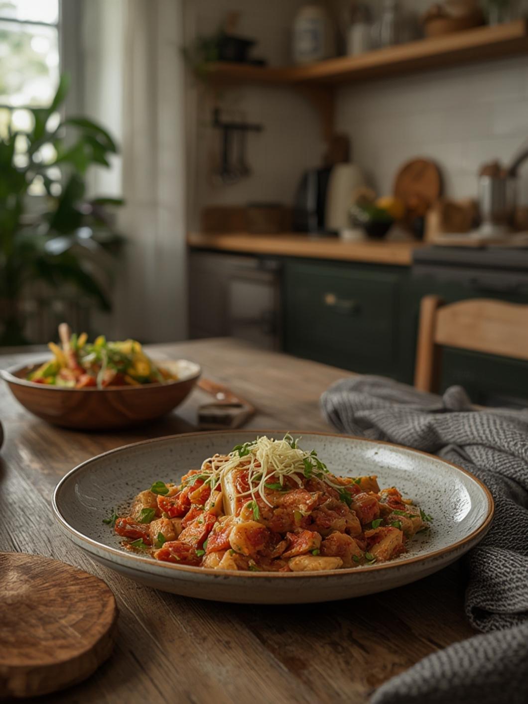 One Pot Creamy Garlic Pasta