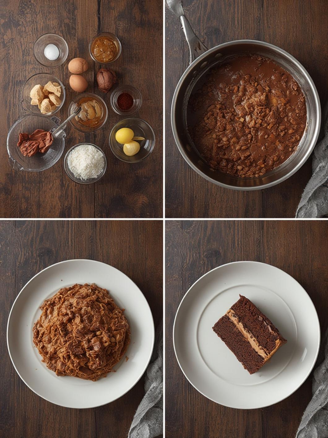 Peanut Butter Chocolate Layer Cake recipe recipe guide