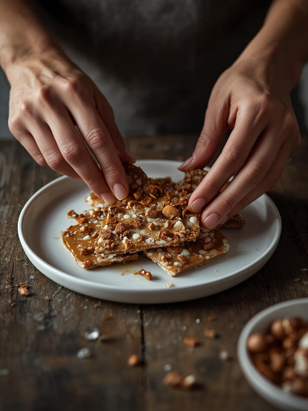 cooking Salted Caramel Pretzel Bark