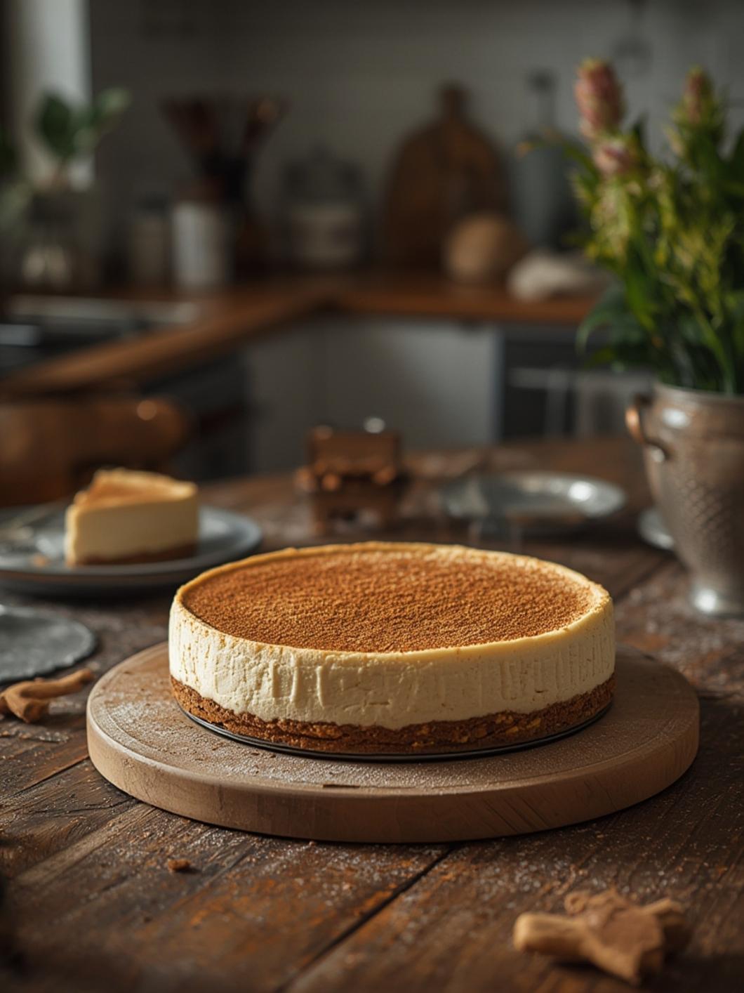 Simple Churro Cheesecake for Parties