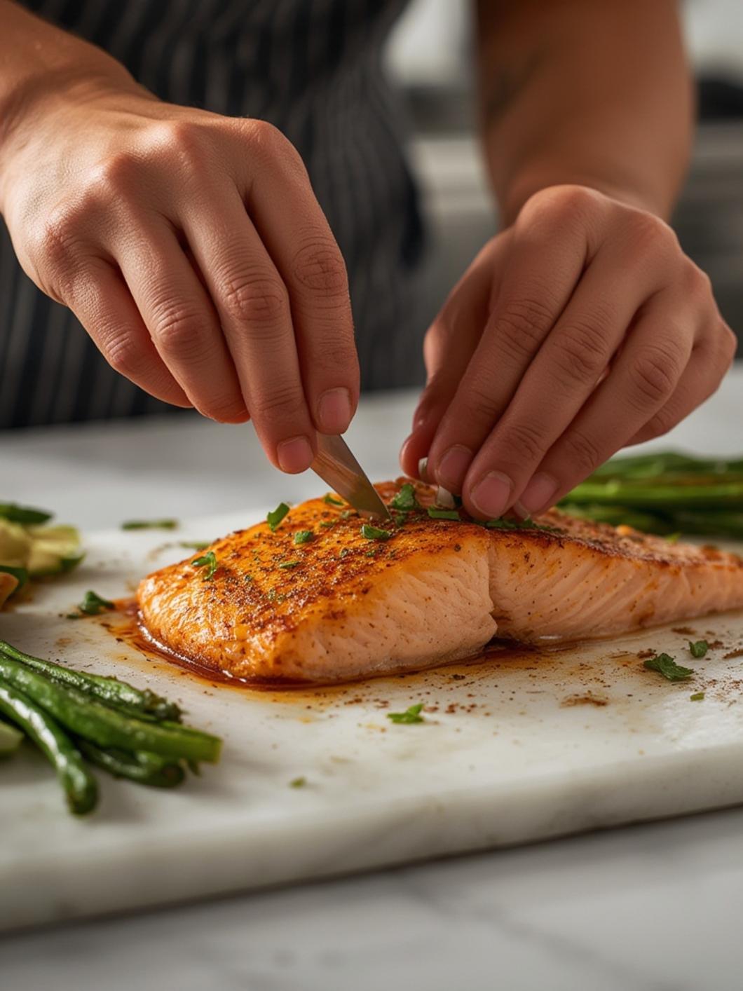 Texas Roadhouse Salmon Recipe process