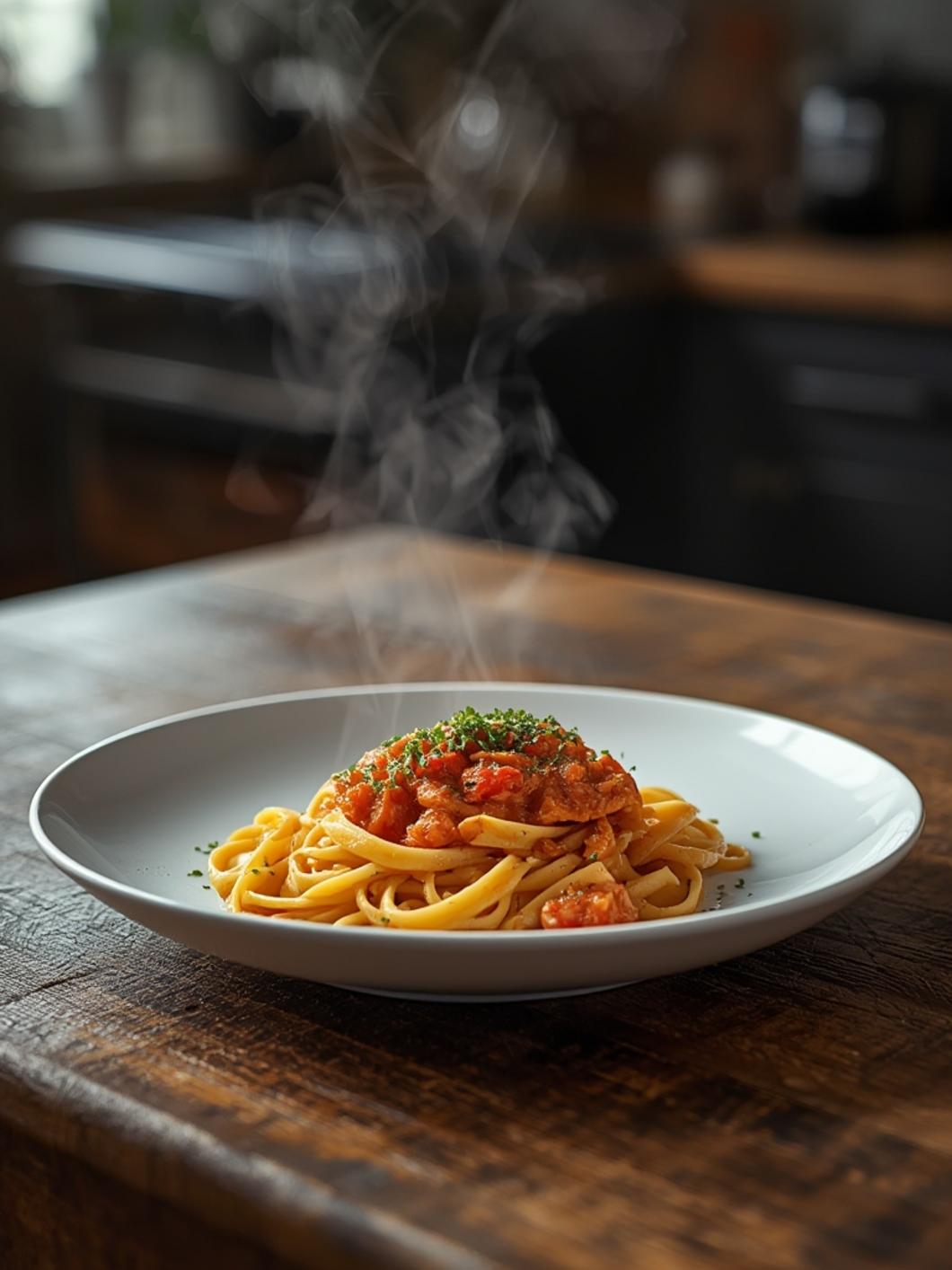 The Best Creamy Garlic Tomato Pasta