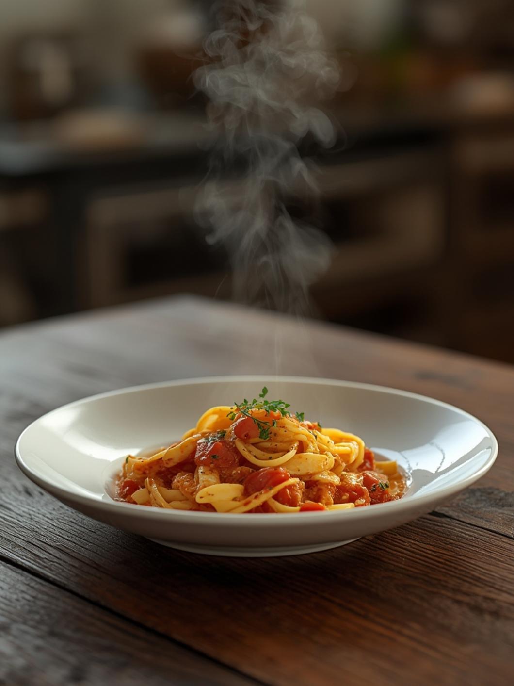 The Best Creamy Garlic Tomato Pasta