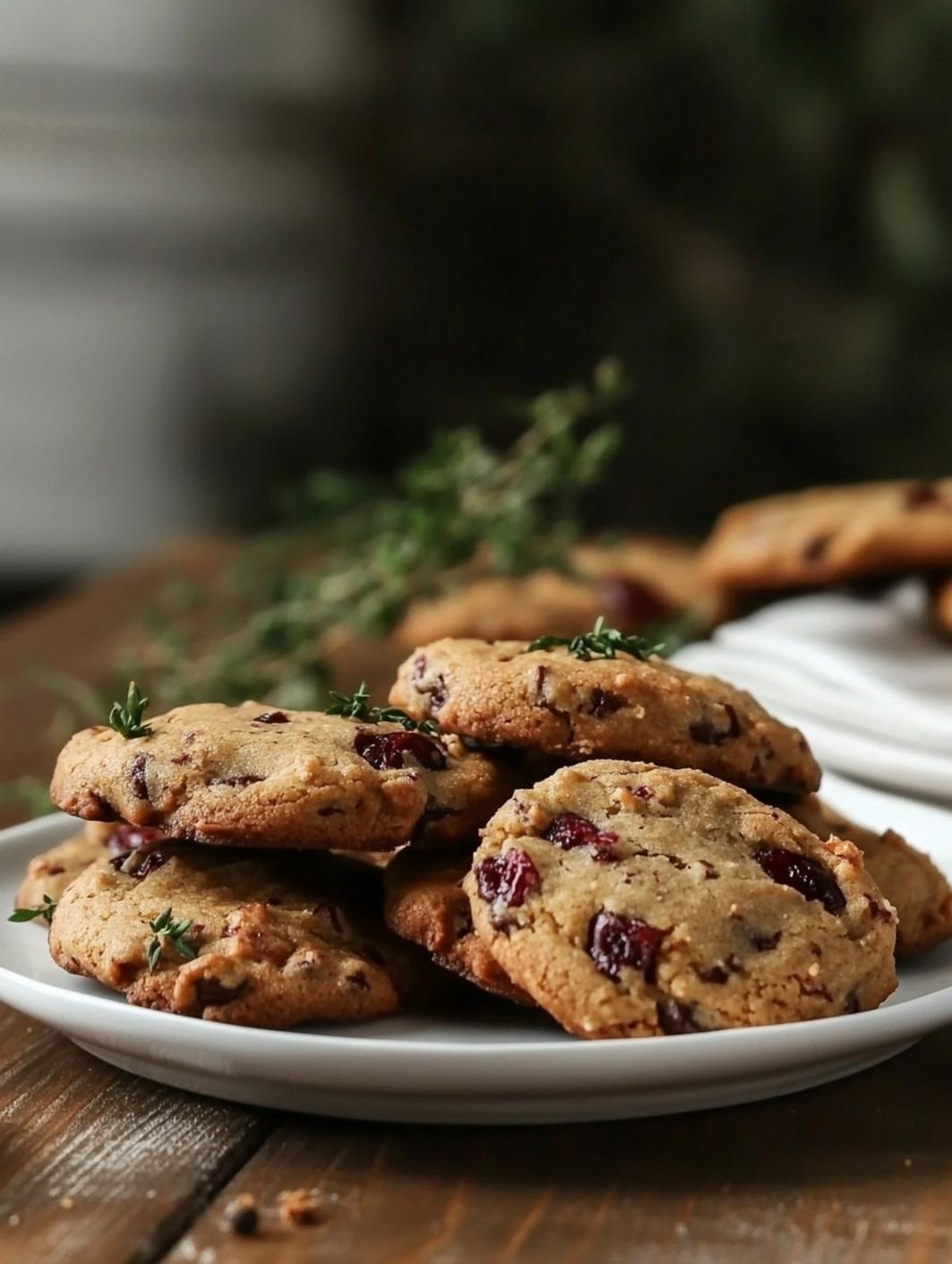 White Chocolate Cranberry Cookies