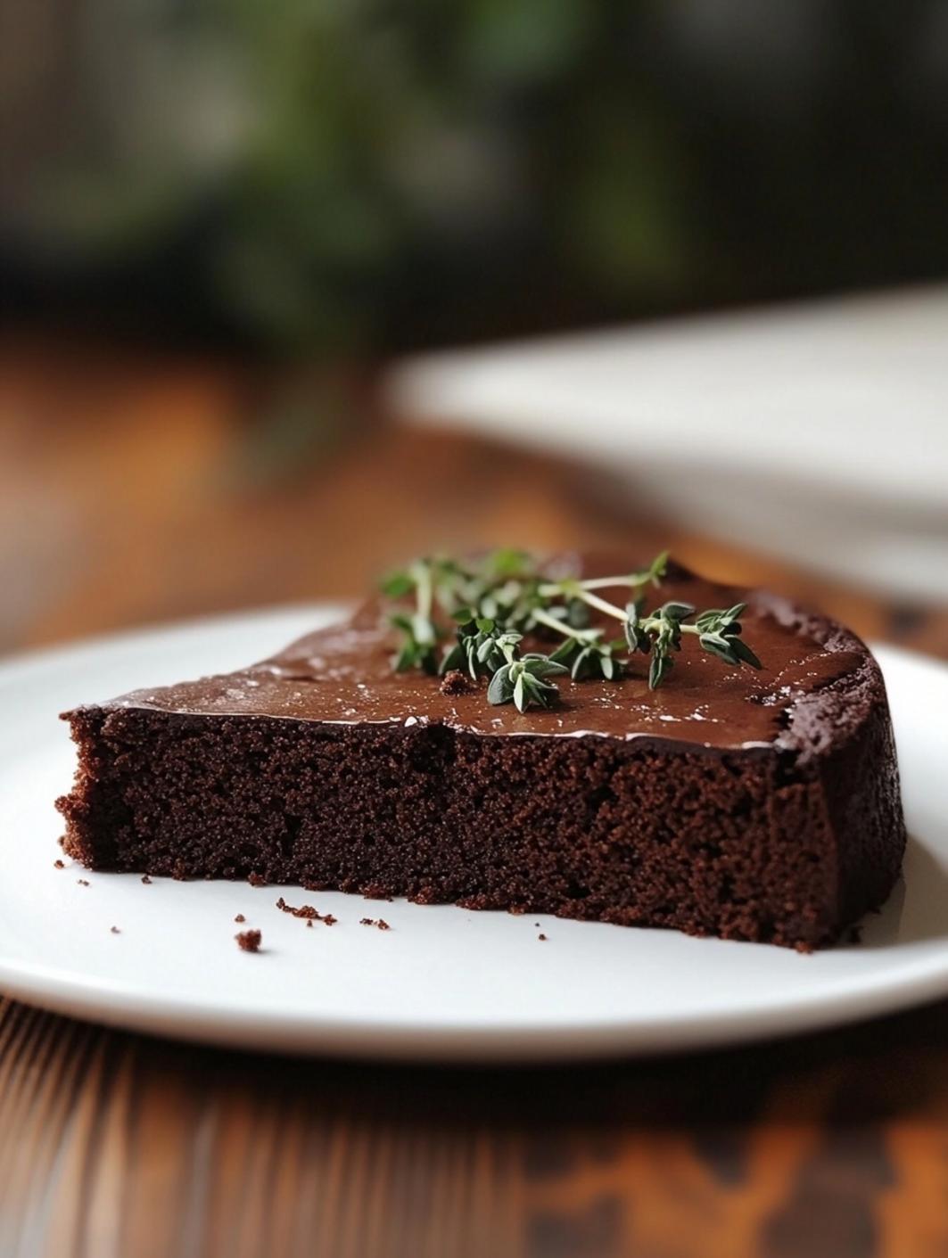 Flourless Chocolate Cake (Gourmet)