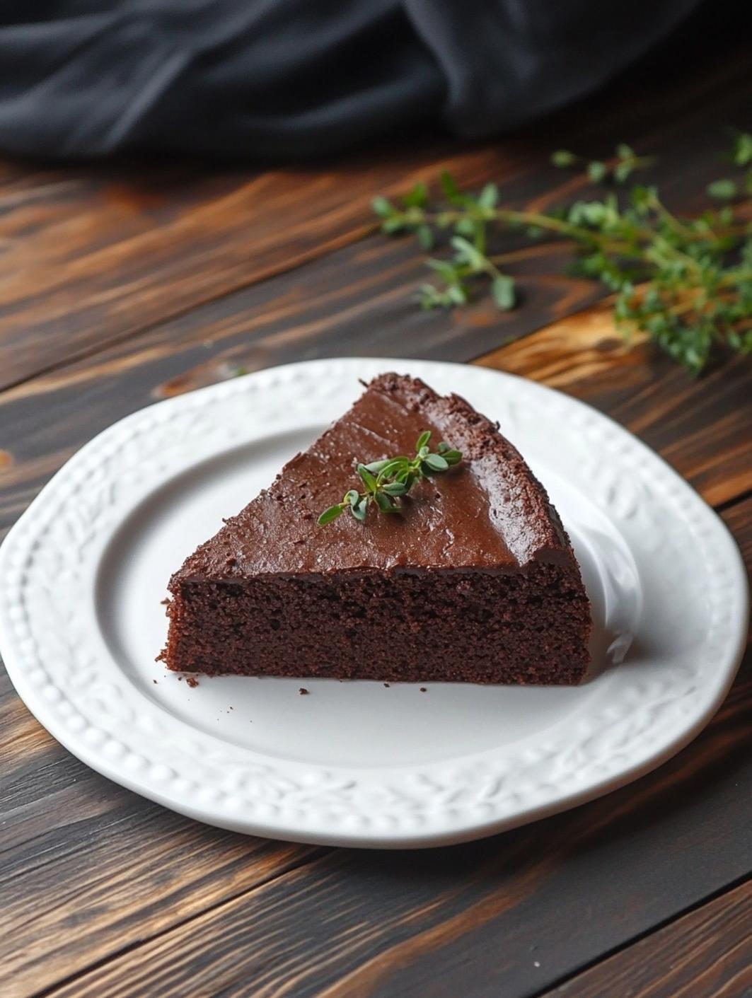 Flourless Chocolate Cake (Gourmet)