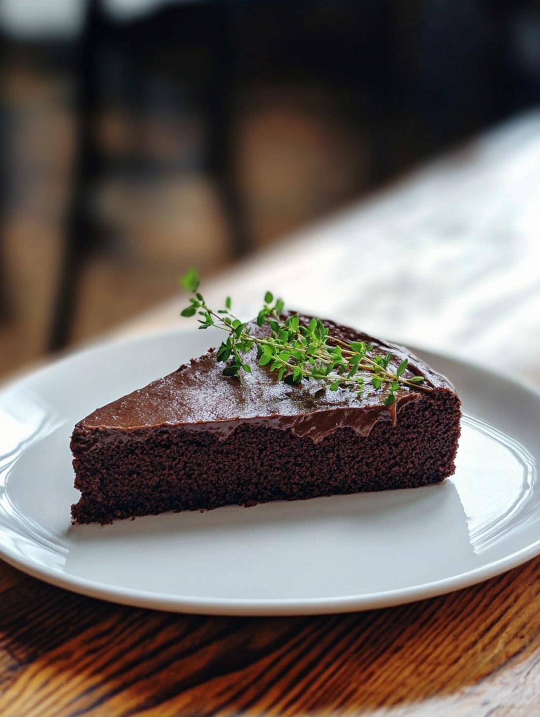 Flourless Chocolate Cake (Gourmet)