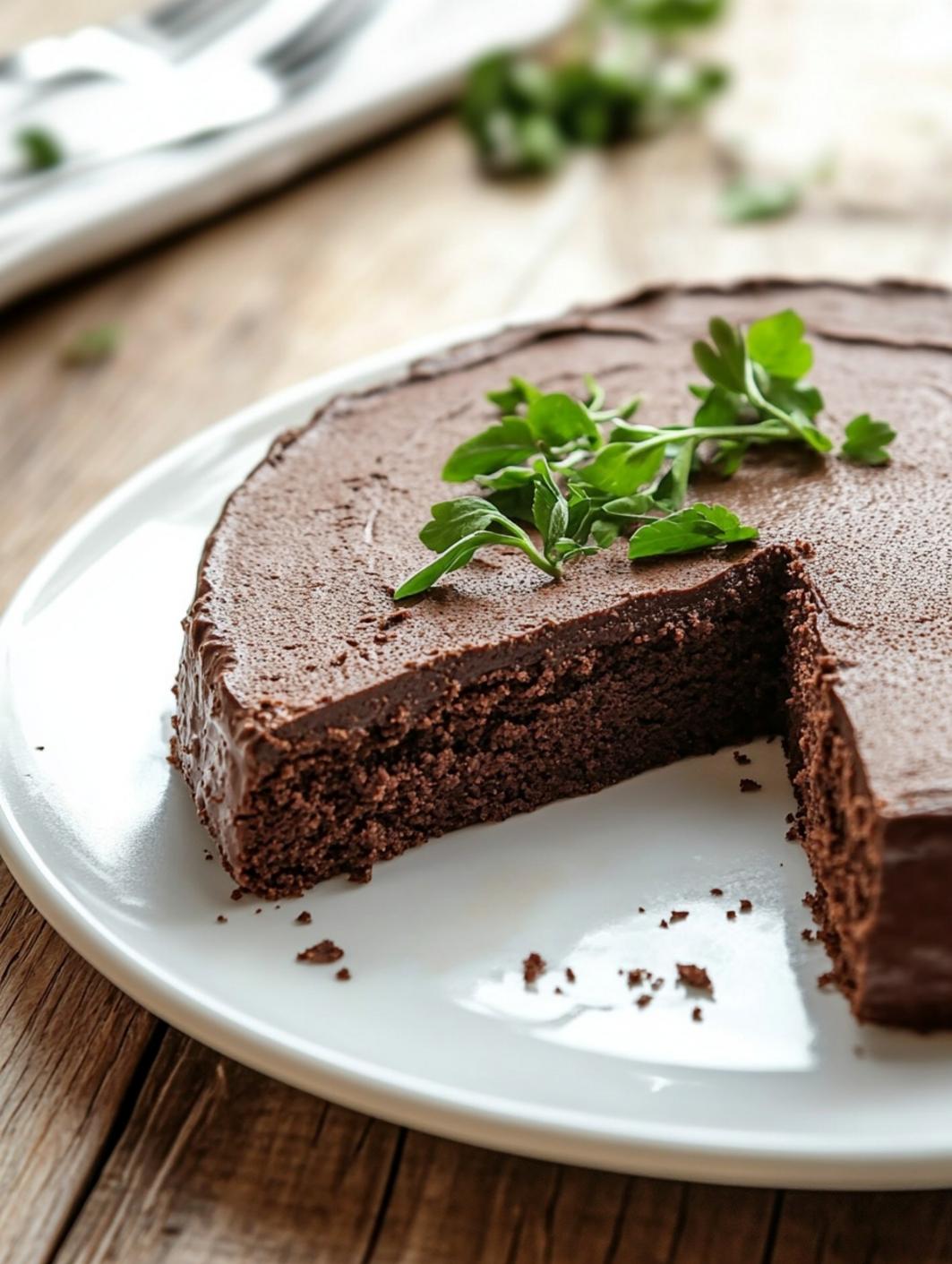 Flourless Chocolate Cake (Gourmet)