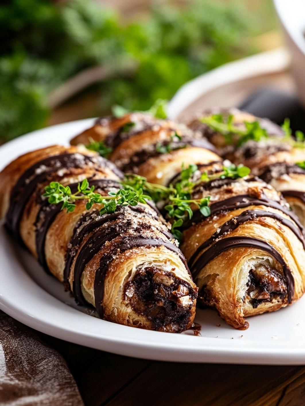 Malted Milk Chocolate Rugelach