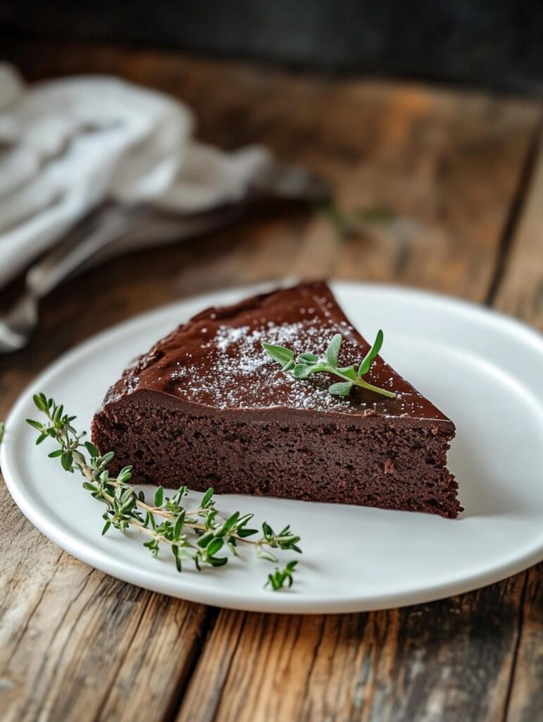 Flourless Chocolate Cake (Gourmet)