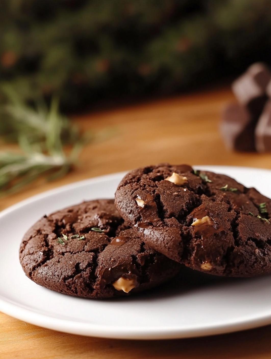 Giant Chocolate Peanut Butter Cookies