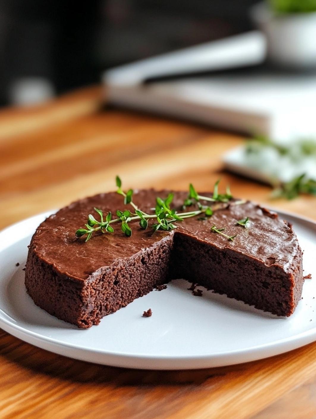 Flourless Chocolate Cake (Gourmet)