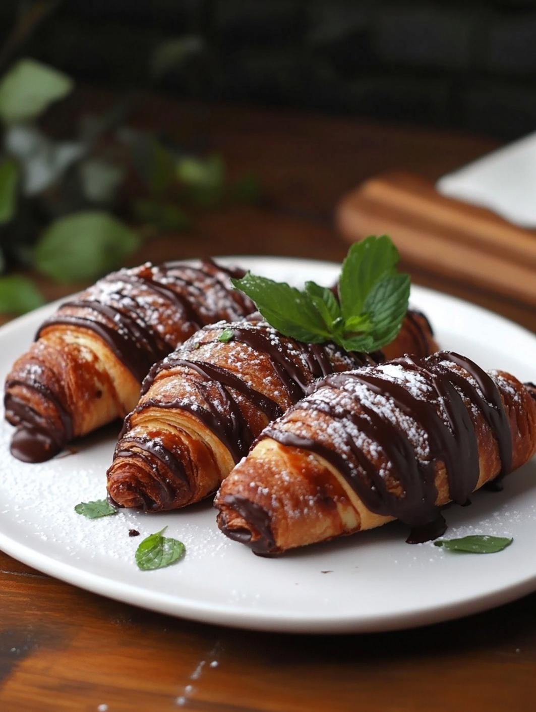 Malted Milk Chocolate Rugelach